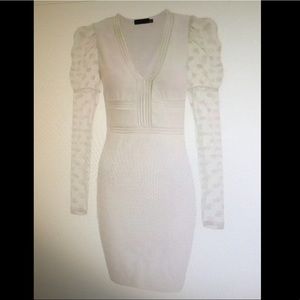 White dress perfect for bride to be! New with tags.